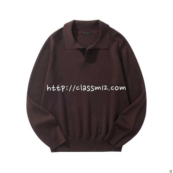 로로피아나 Loro Piana 25 한정판 양털 Wish Empire 긴팔 니트 A14027