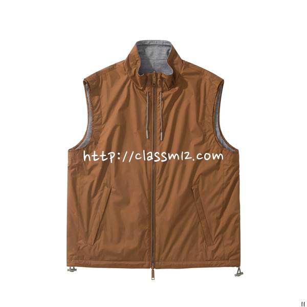 제냐 25 한정판 양면 민소매 조끼 자켓 A14039