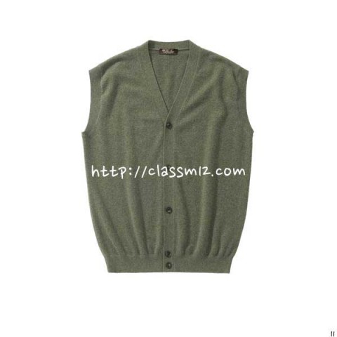 로로피아나 Loro Piana 25 한정판 Classic 양털 민소매 니트 A14045