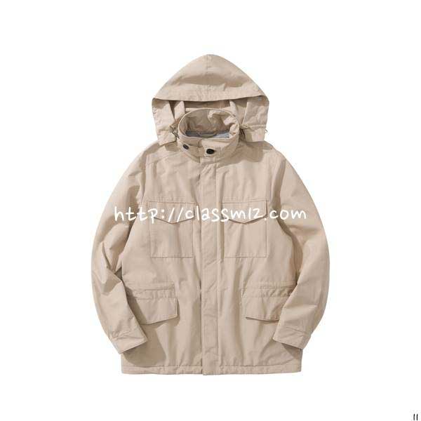 로로피아나 Loro Piana 25 한정판 Traveller Windmate® 긴팔 후드 자켓 A14050