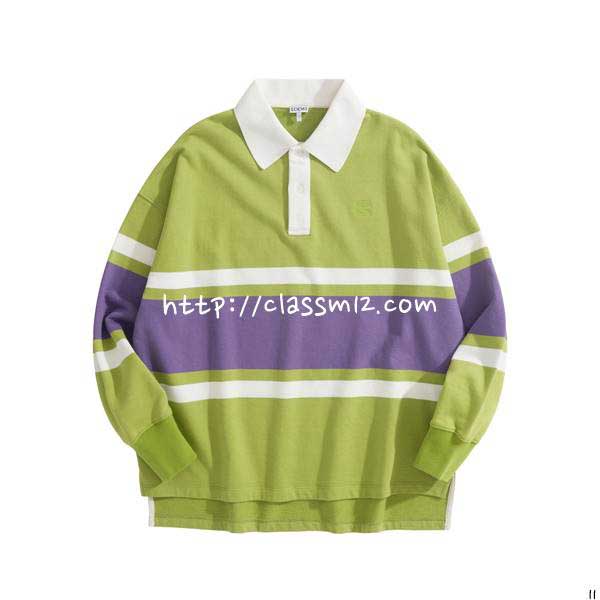 로에베 25 한정판 polo 긴팔 티셔츠 A14058