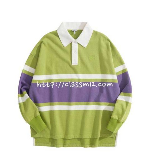 로에베 25 한정판 polo 긴팔 티셔츠 A14058