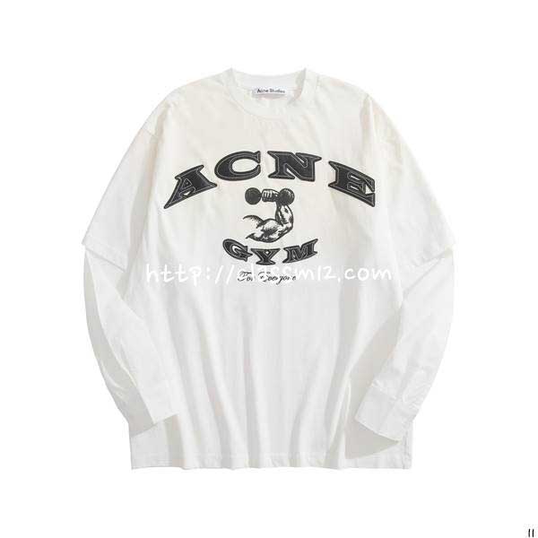 아크네 25 한정판 긴팔 티셔츠 A14059
