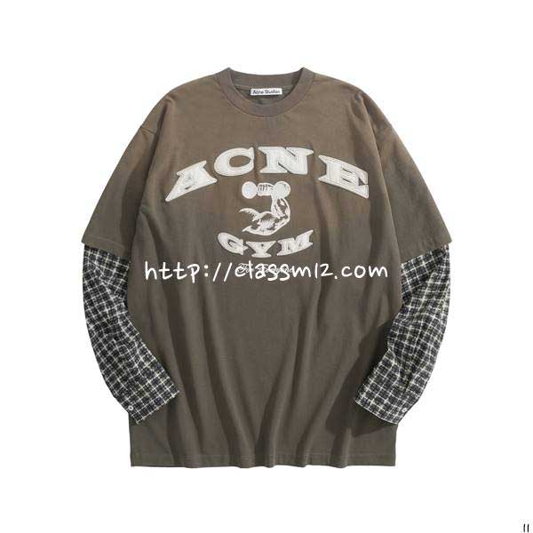 아크네 25 한정판 긴팔 티셔츠 A14060