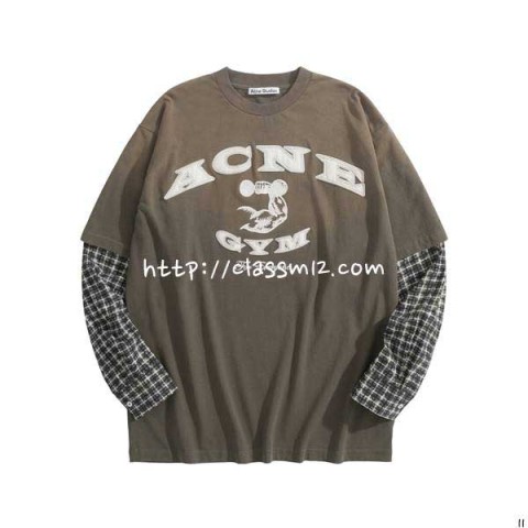 아크네 25 한정판 긴팔 티셔츠 A14060