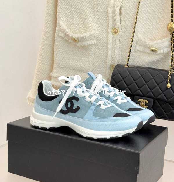 샤넬 25 한정판 여성 운동화 B5488