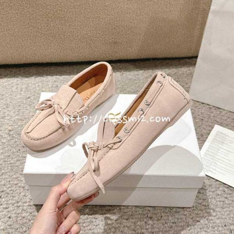 디올 25 한정판 Miss Dior Street 여성 소가죽 카프스킨 신발 B5500