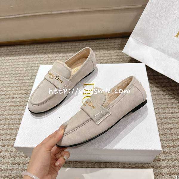 디올 25 한정판 Dior Boy 여성 소가죽 카프스킨 신발 B5502