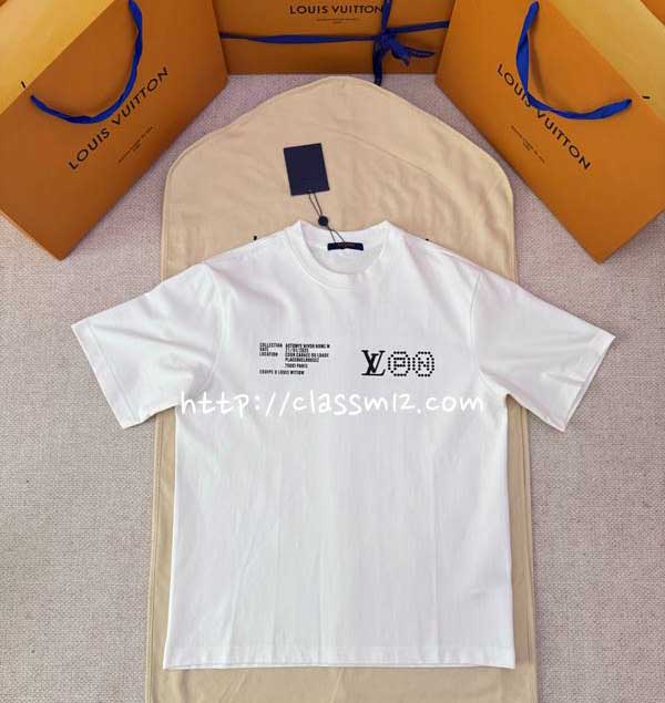 루이비통 25 한정판 Nigo 반팔 티셔츠 A14066