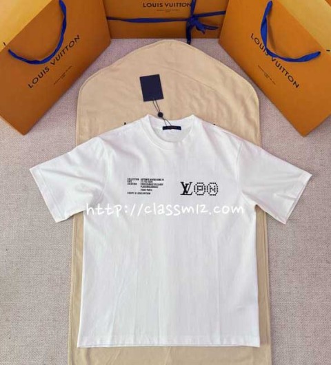 루이비통 25 한정판 Nigo 반팔 티셔츠 A14066