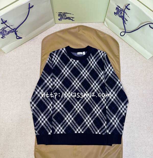 버버리 25 한정판 양털 긴팔 니트 A14069