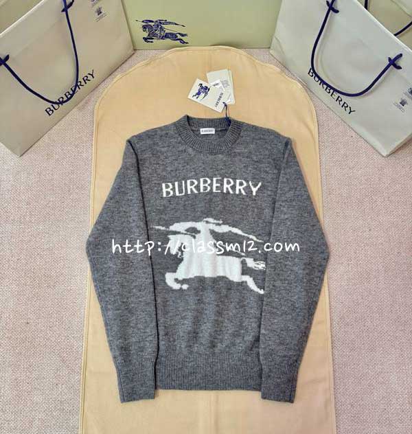 버버리 25 한정판 양털 긴팔 니트 A14075