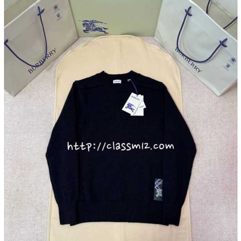 버버리 25 한정판 양털 긴팔 니트 A14076