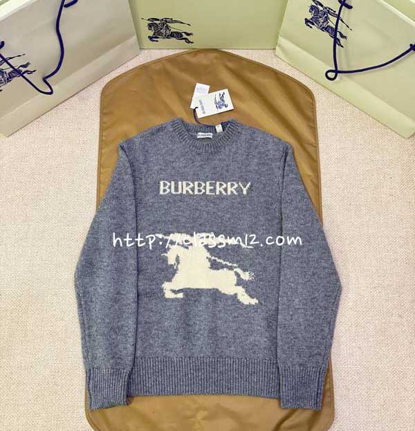 버버리 25 한정판 양털 긴팔 니트 A14077
