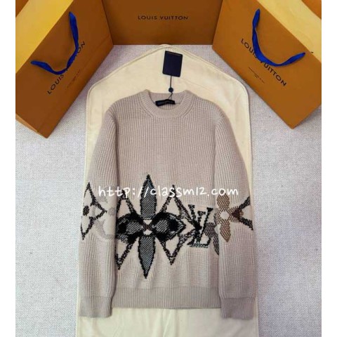 루이비통 25 한정판 양털 긴팔 니트 A14079