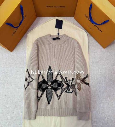 루이비통 25 한정판 양털 긴팔 니트 A14079