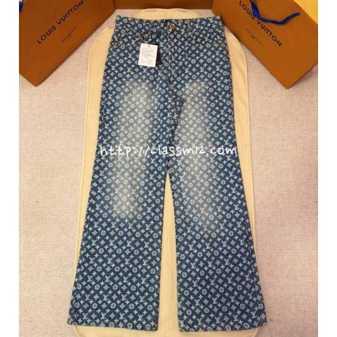 루이비통 25 한정판 청바지 긴바지 A14081