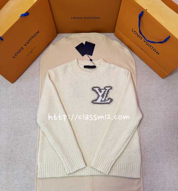 루이비통 25 한정판 양털 긴팔 니트 A14084