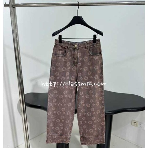 샤넬 25 한정판 청바지 긴바지 A14089