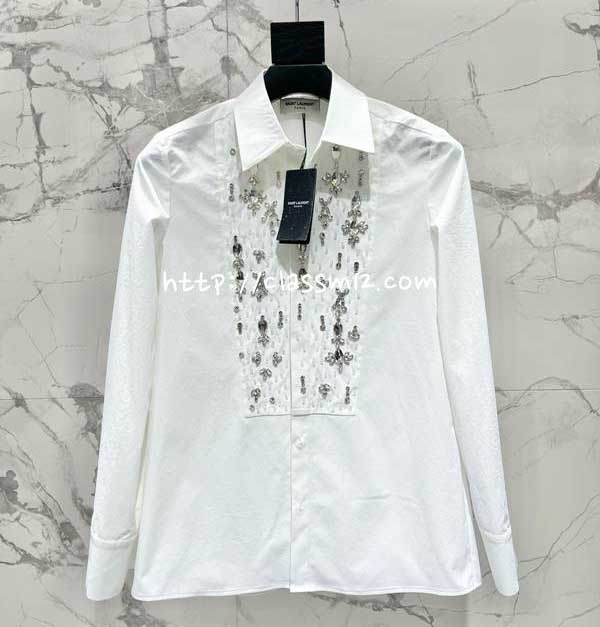 생로랑 25 한정판 긴팔 셔츠 A14091