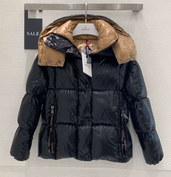몽클레어 25 한정판 여성용 배색 덕다운 패딩 자켓 A14092