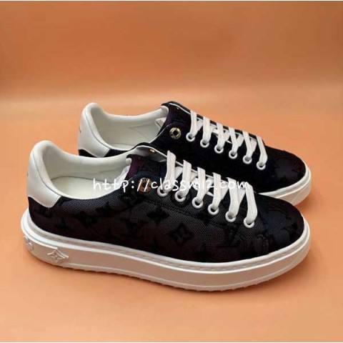 루이비통 25 한정판 남여공용 소가죽 카프스킨 운동화 B5521