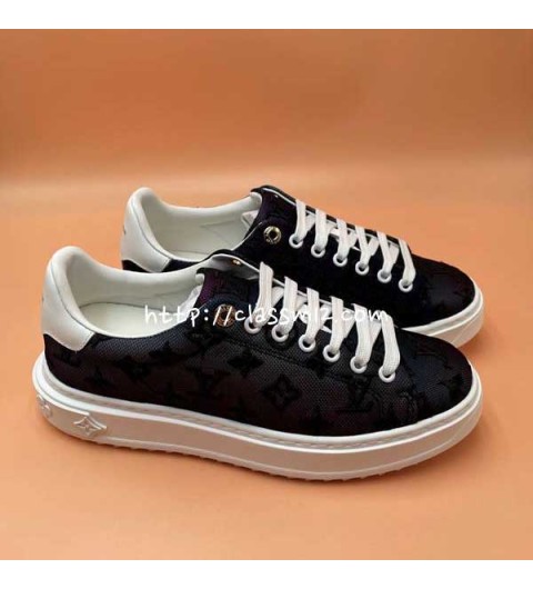 루이비통 25 한정판 남여공용 소가죽 카프스킨 운동화 B5521