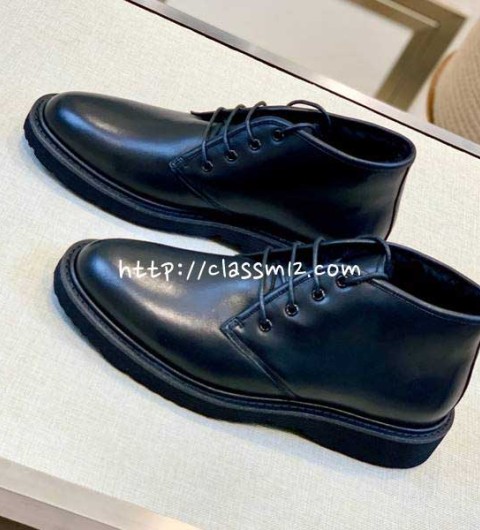 프라다 25 한정판 소가죽 카프스킨 부츠 B5538