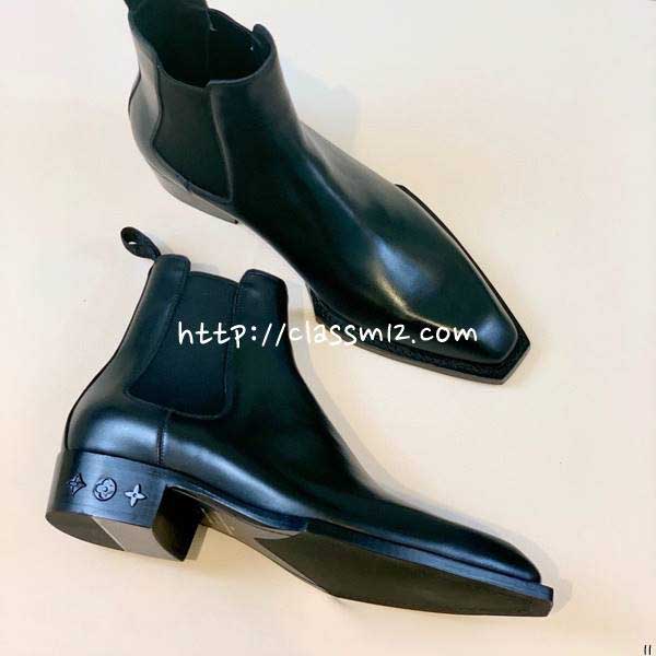 루이비통 25 한정판 소가죽 카프스킨 부츠 B5544