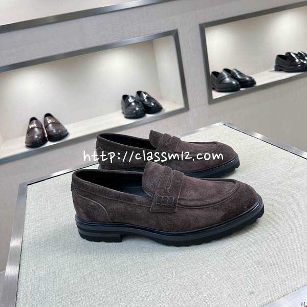 돌체앤가바나 25 한정판 소가죽 카프스킨 신발 B5547