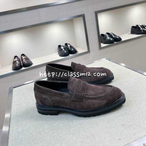 돌체앤가바나 25 한정판 소가죽 카프스킨 신발 B5547