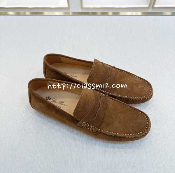 로로피아나 Loro Piana 25 한정판 소가죽 카프스킨 신발 B5552