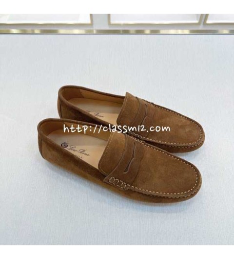 로로피아나 Loro Piana 25 한정판 소가죽 카프스킨 신발 B5552