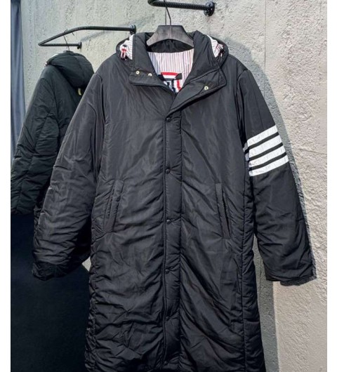 톰브라운 25 한정판 남여공용 긴팔 후드 패딩 자켓 A14106