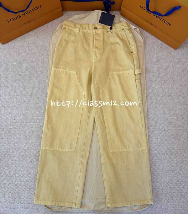 루이비통 25 한정판 청바지 긴바지 A14113