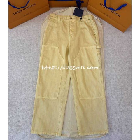 루이비통 25 한정판 청바지 긴바지 A14113