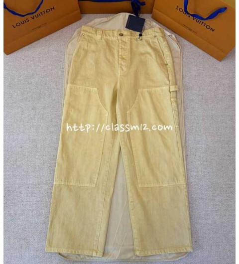 루이비통 25 한정판 청바지 긴바지 A14113
