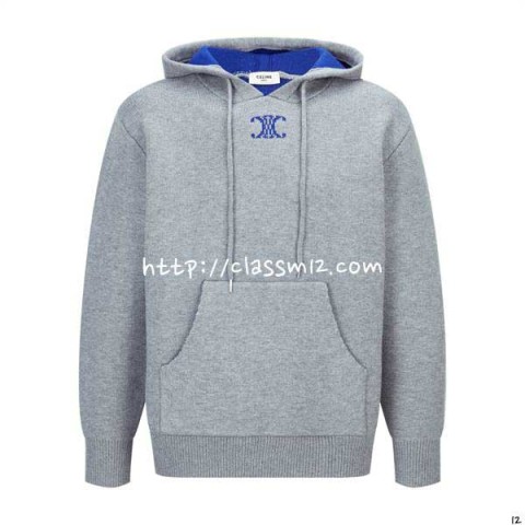 셀린느 25 한정판 긴팔 후드 티셔츠 A14117