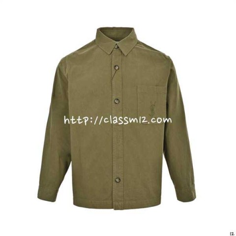 생로랑 25 한정판 긴팔 셔츠 자켓 A14124