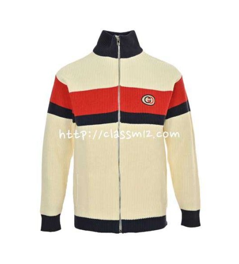 구찌 25 한정판 긴팔 니트 자켓 A14127