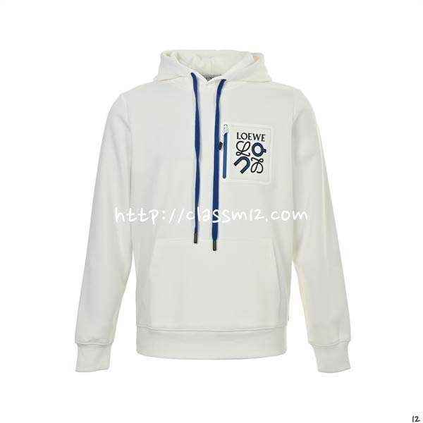 로에베 25 한정판 긴팔 후드 티셔츠 A14130