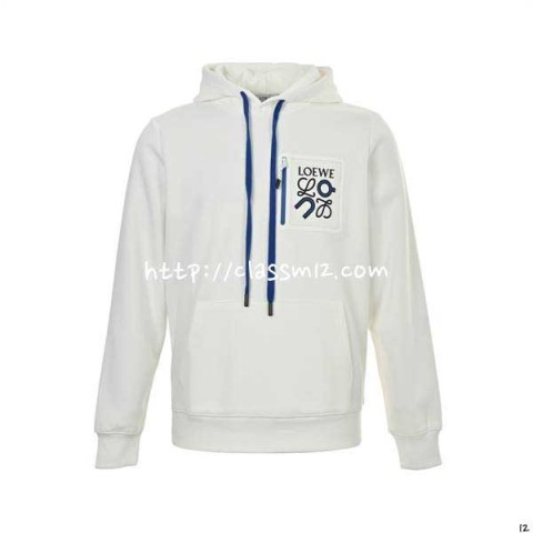 로에베 25 한정판 긴팔 후드 티셔츠 A14130