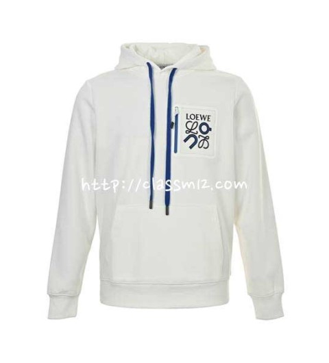 로에베 25 한정판 긴팔 후드 티셔츠 A14130