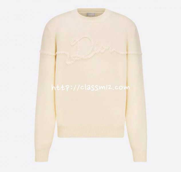 디올 25 한정판 양털 긴팔 니트  A14134