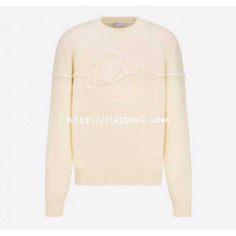 디올 25 한정판 양털 긴팔 니트  A14134