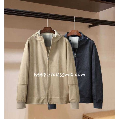 브루넬로쿠치넬리 25 한정판 769732 긴팔 후드 자켓 A14138