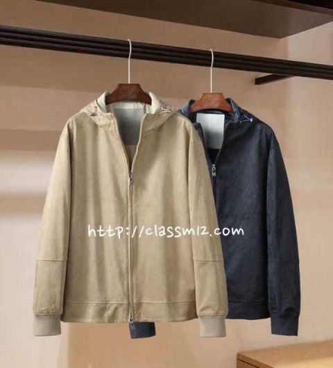 브루넬로쿠치넬리 25 한정판 769732 긴팔 후드 자켓 A14138