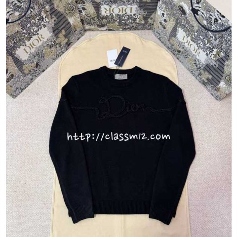디올 25 한정판 양털 긴팔 니트  A14141
