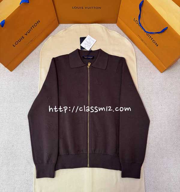 루이비통 25 한정판 양털 긴팔 자켓 A14142