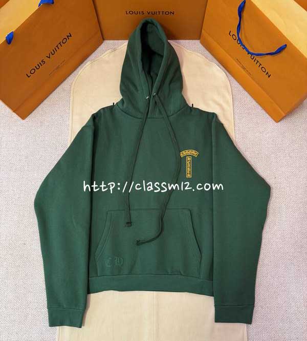 크롬하츠 25 한정판 긴팔 후드 티셔츠 A14144